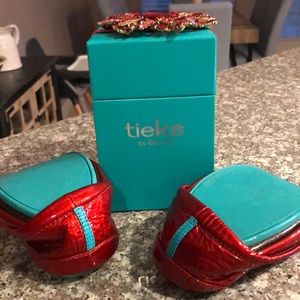 red diamond tieks size 7